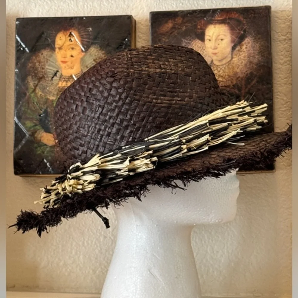 Echo Mangrove Fringe Fedora‎ Hat One Size
